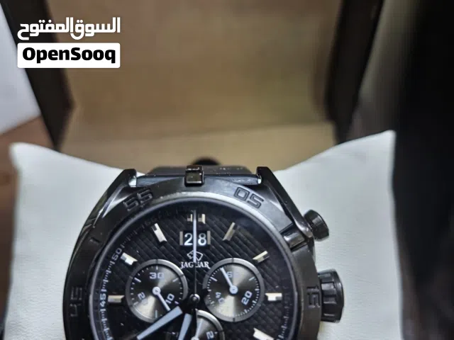 Jaguar Classic Black/Rubber Ø45.8 mm ساعه