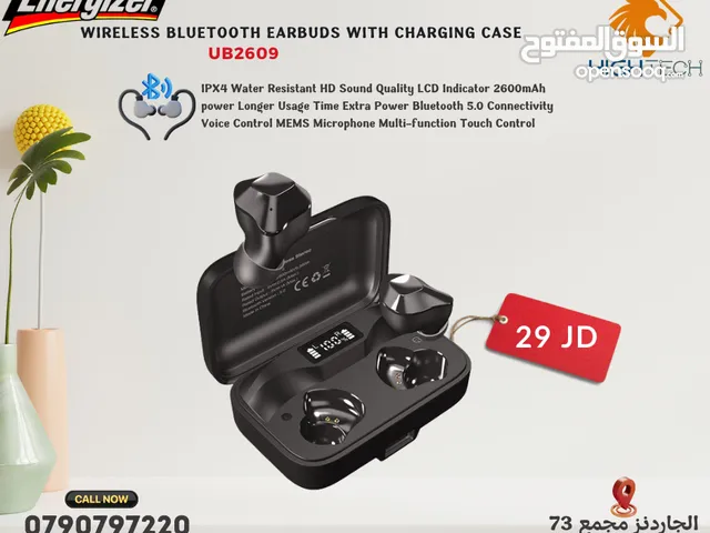 ENERGIZER UB-2609 WIRELESS BLUETOOTH EARBUDS WITH CHARGING CASE-ايربود انيرجايزر بلوتوث