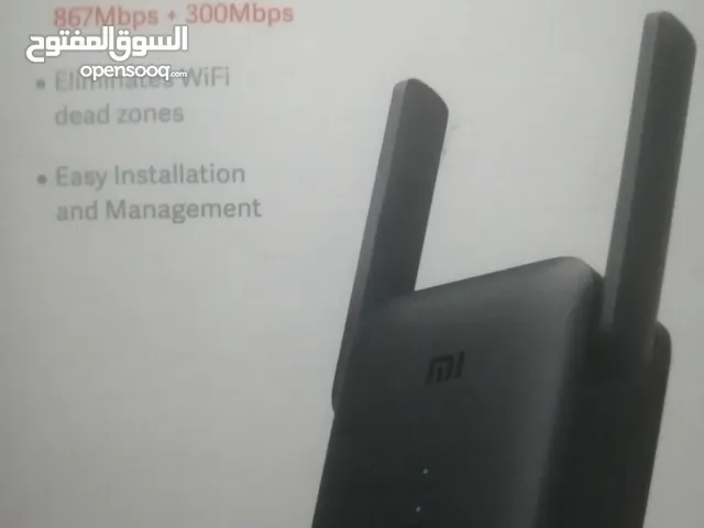 راوتر زين "شريحة" +مقوي شبكة MI WIFI Range Extender AC1200