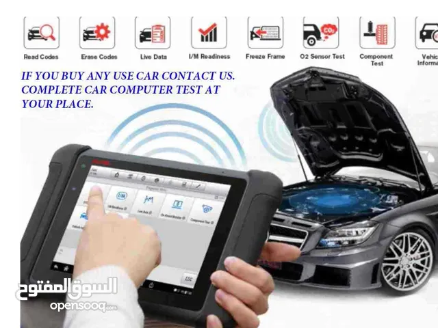 CAR COMPUTER TEST AT YOUR LOCATION -IF YOU BUY ANY USE CAR CONTACT US. (ANYWARE IN JEDDAH)