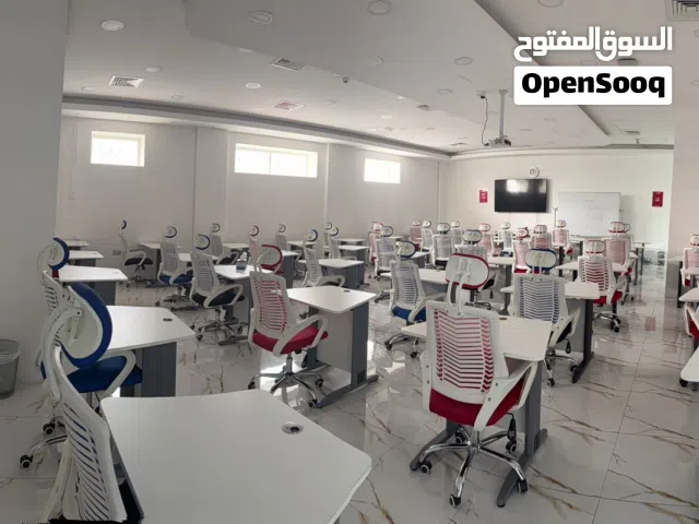 INSTITUTE EXAM TABLE WITH CHAIRS AND SINGLE SEATER SOFA - FOR SALE