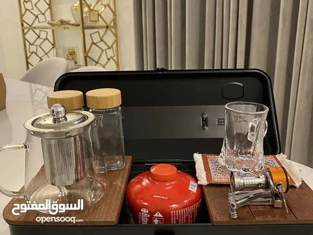 عدة الشاي المتنقلة