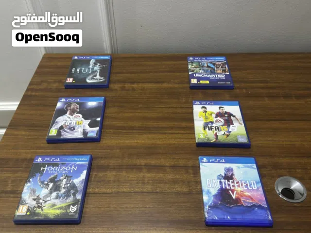 للبيع 6 سيديات بمبالغ مختلفة