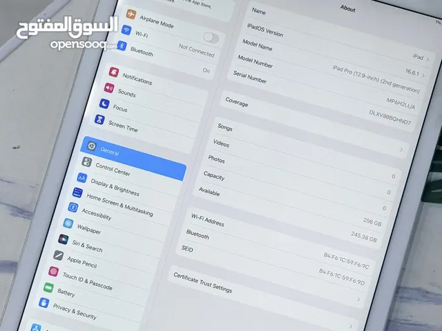Apple iPad Pro 256 GB in Al Dhahirah