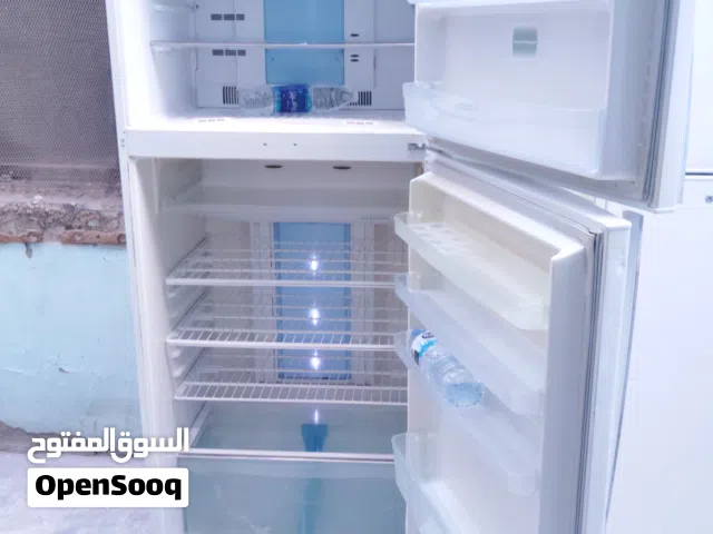 للبيع ثلاجه توشيبا 24 قدم حجم كبير بحاله ممتازه ثلاجه استخدام معا التوصل التشغيل والكفاله