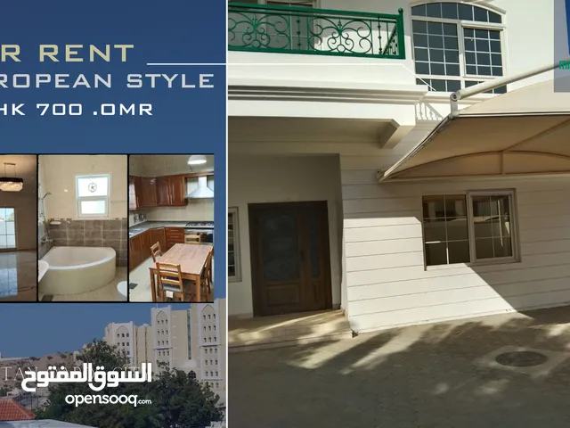 3Me2-European style 4BHK villa for rent in Sultan Qaboos City near to Souq Al-Madina Shopping Mall