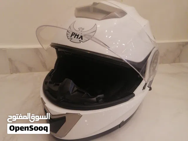 خوذة دراجة نارية PHX مقاس XL تفتح – حالة ممتازة
