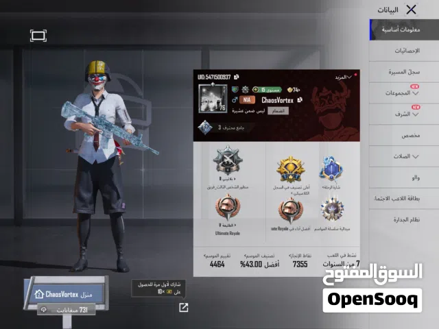 Pubg Accounts and Characters for Sale in Basra