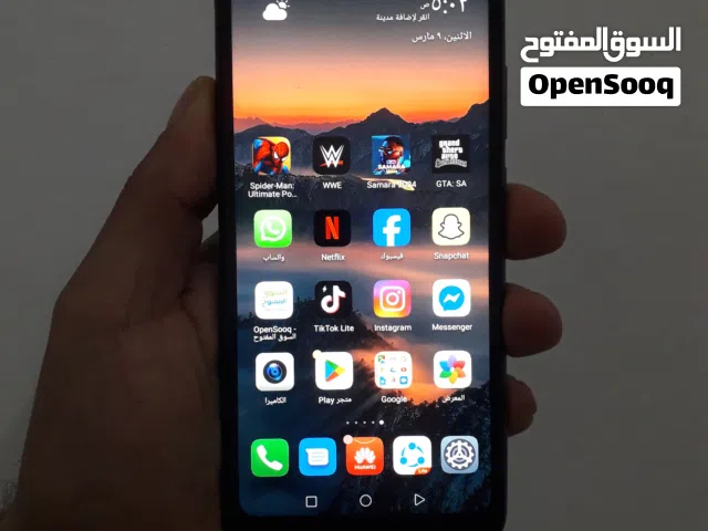 جهاز هواوي واي 6s المدهش كنترول سهل قوة استيعاب سرعة فائقة ولاخبش بحالة ممتازة جدا