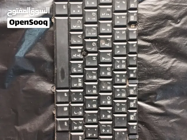 للبيع كيبورد لابتوب HP أصلي، مفكك من جهاز HP EliteBook 8530p.