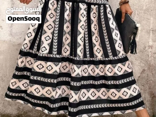 تنوره شي ان مقاس لارج ماكسي