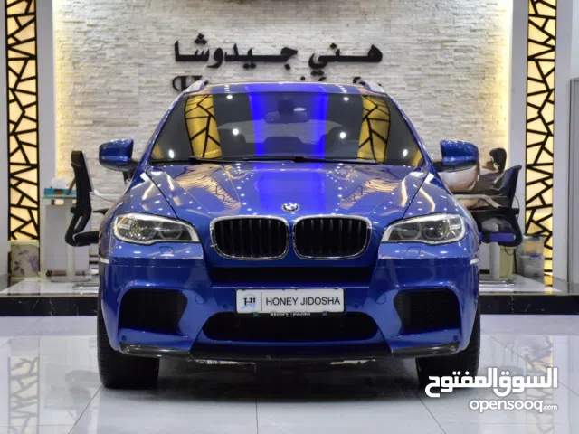 BMW X6 M ( 2013 Model ) in Blue Color GCC Specs This has done a mileage of 119,000 Km
