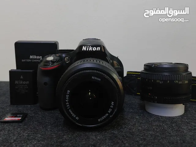 Used Nikon D5200 Camera with Lens, Memory Card, and Charger