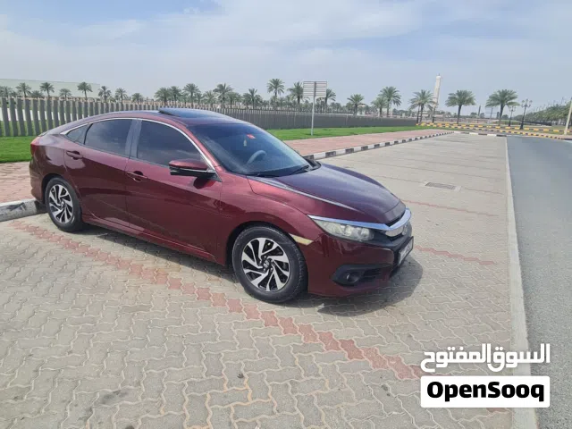 2016, Honda, Civic, EX