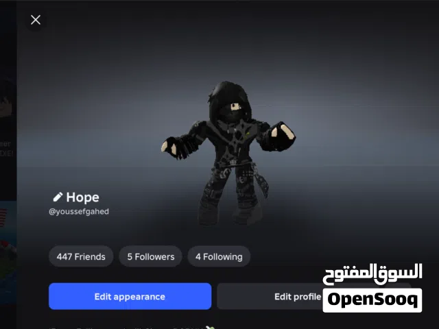 Roblox Accounts and Characters for Sale in Central Governorate