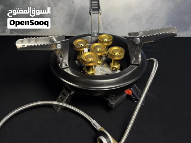 موقد تشوله 5 عيون قوية جداً مع وصلة الغاز الصغير مجانية