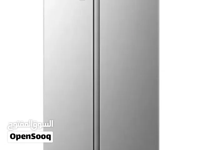 عرض ناااار ثلاجة هايسنس سايد باي سايد 508 لتر بابين لون ستانلس ستيل انفيرتر كفالة 10 سنوات