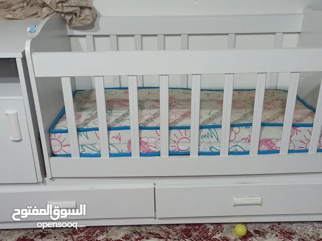 سرير اطفال من عمر ولادة الى 10سنوات