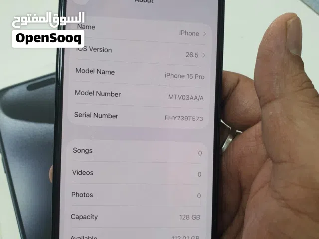 IPHONE 15 pro
