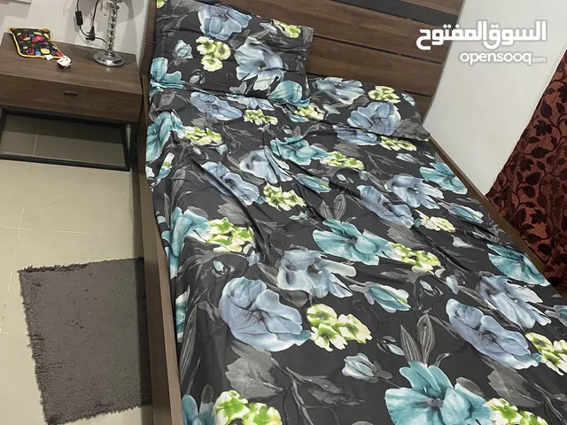 Safat Bed with mattress with dressing and side table