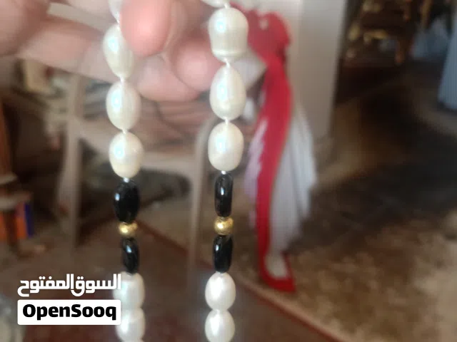 لالى عقد فضه حبات كبيره 50 سم