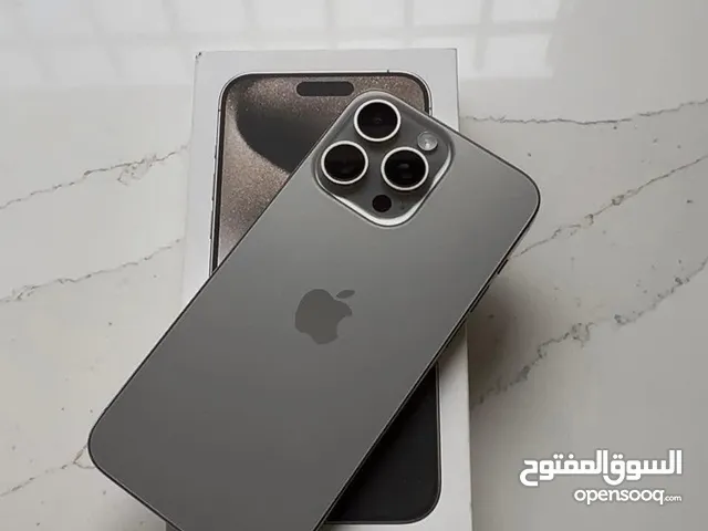 جهاز ايفون 15 برو ماكس 256 جيجا جهاز بفضل الله وكاله