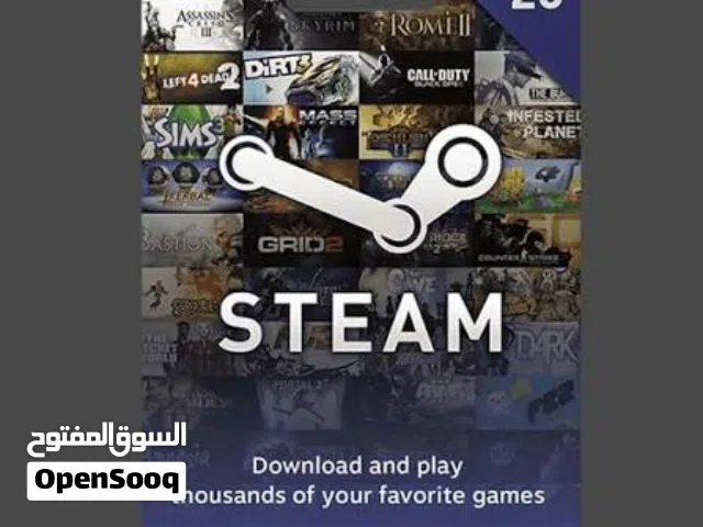 Steam gaming card for Sale in Jebel Akhdar