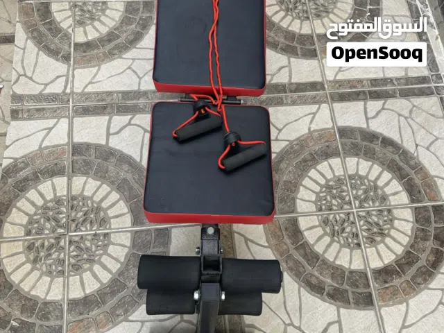 اوزان حديد صب كروم 55 كيلوو مع بنش بحاله الوكاله