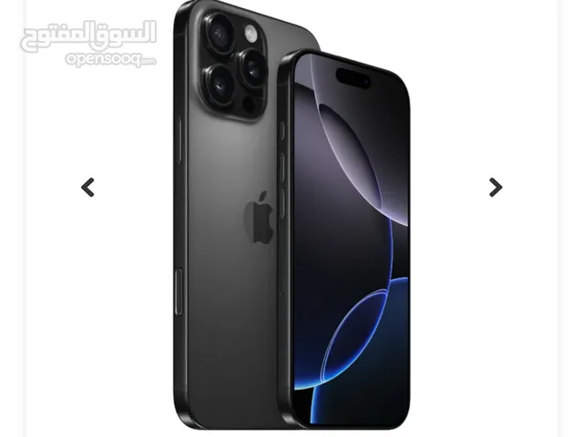 iphone 16 pro max 256 GB جديد كفالة سنه كاامله بسعر ممييييز