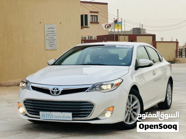 تويوتا أفالون 2014 استيراد امريكي ، معاها صورة ضربتها برا اخر صورة