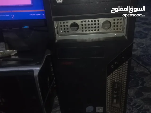 كمبيوتر مكتبي متكامل مستخدم نظيف جدا وعررررطه العرطات مع الشاشة والكايبورد والماوس ب40 الف