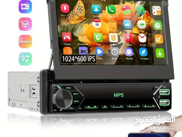 مسجل mp5 اضافه الى شاشه سمارت وثنين مدخل يو اس بي