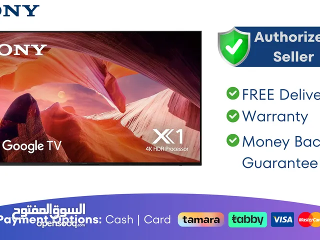 Sony 85 inch Android Smart TV - 4K - Warranty - Free Delivery