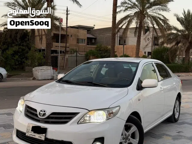 تيوتا كورلا 2013 خليجي للبيع فقط مكفولة كير ومحرك و من الحادث والصبغ والتبديل