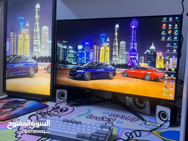 شاشه مونتير كيم وان  120 هرتز  ips  Hdmi 24 حجمه  سعر 100 الف  مكان السيدية