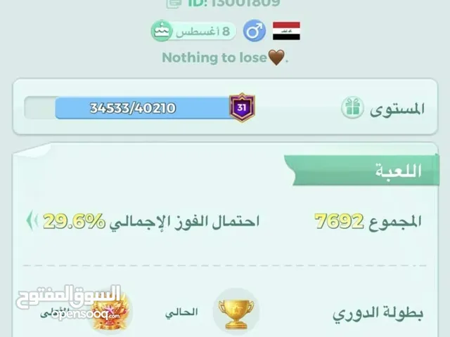 حساب لودو للبيع سعر 15