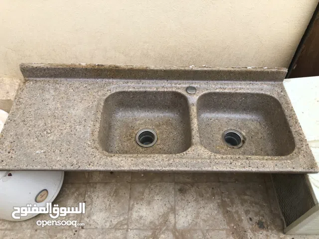 مجلة مطبخ حوضين شكل رخام