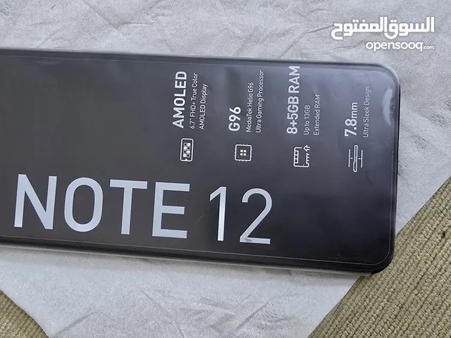 Infinix Note 12 Pro 256 GB in Amman