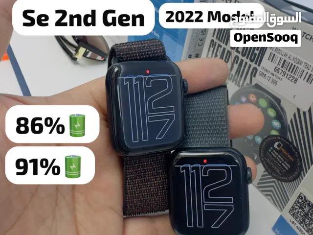 Apple Watch  Series SE 2nd Gen 44mm 2022 model 55 omr Series 9 45mm  75 omr Used Available