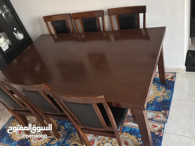 Dining Table Set with 6 Chairs
