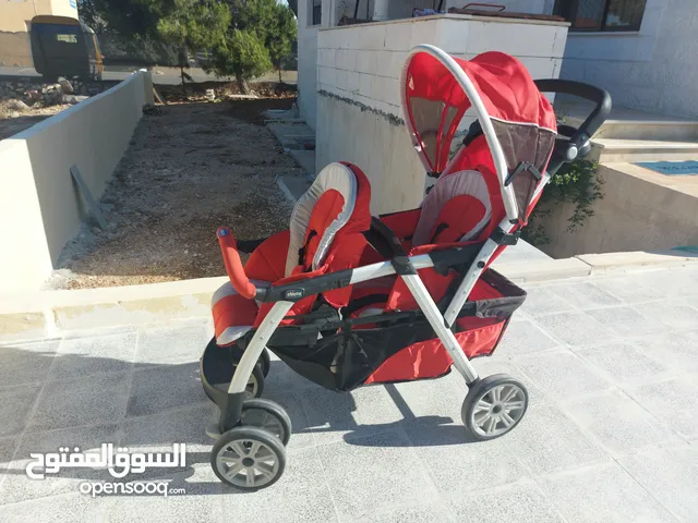 عربة اطفال توأم ماركة تشيكو - سترولر chicco Cortina Together Double Stroller