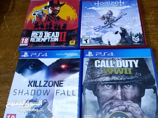 اقراص مستخدم للبيع ps4 وبيهن مجال