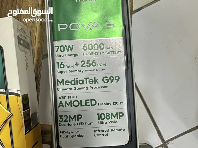 Tecno Pova 256 GB in Irbid