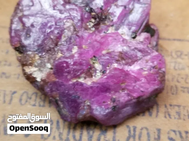 ياقوت يماني احمر خام33جرام