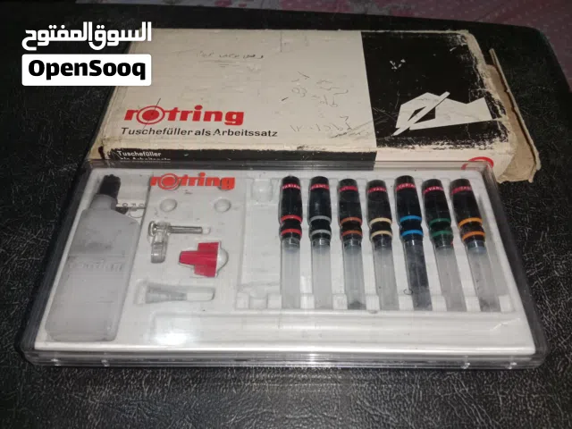 طقم تحبير Rotring Variant technical Used  pens set 0.1mm - 1.2 mm #44 السعر 3000 جنيه