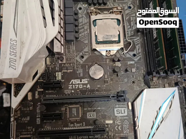 مذربورد Z170 ومعالج كور7 جيل سادس سعر مميز