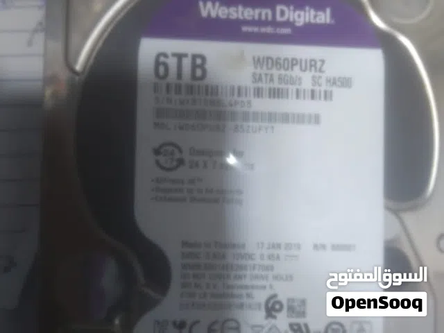 هارد 6 تيرا لكاميرات المراقبة مستخدم بحالة ممتازة
