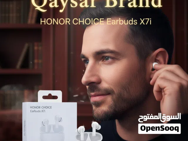 ايربودز هونر الحديثة honor choice earbuds X7i جديد بالباكيت غير مستعمل اصلي اوربي واقرا الوصف