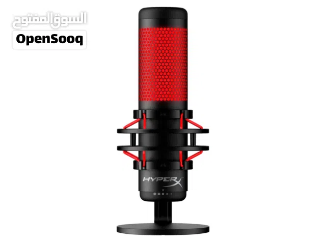 !!! حرق أسعار !!! مايكروفون احترافي - جديد -  HyperX Quadcast هايبر اكس كواد كاست