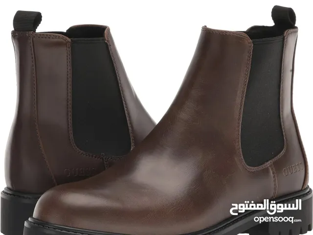 guess shoes men leather USA - جزمة جيس امريكي اصلي جديد